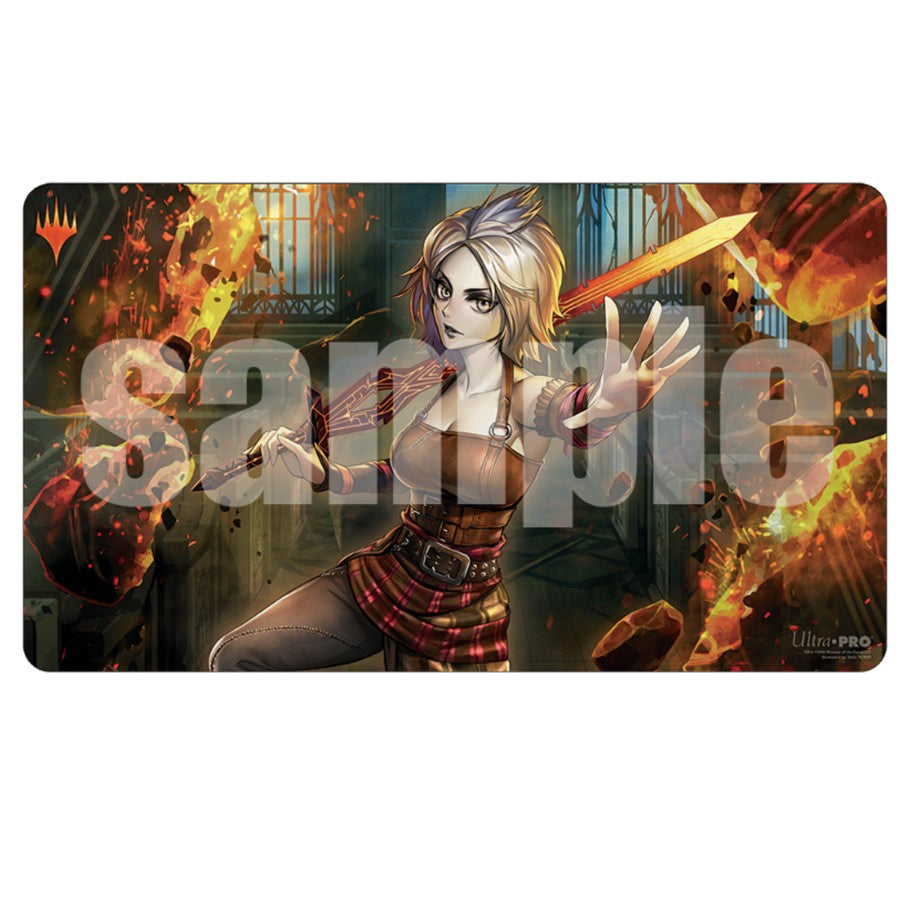 MTG War of the Spark Playmat - Alternate Art Nahiri | Game Grid - Logan