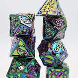 Opal Mined Sword RPG Metal Dice Set | Game Grid - Logan