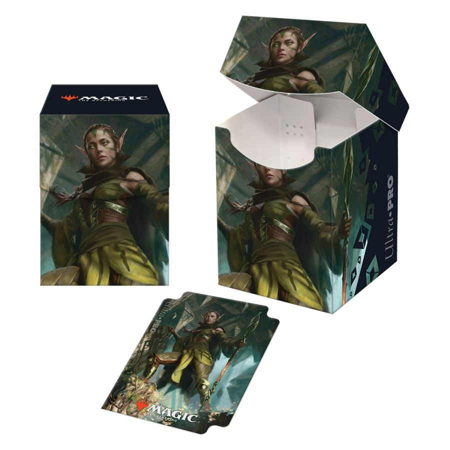 Ultra Pro Zendikar Rising Deck Box - Nissa of Shadowed Boughs | Game Grid - Logan