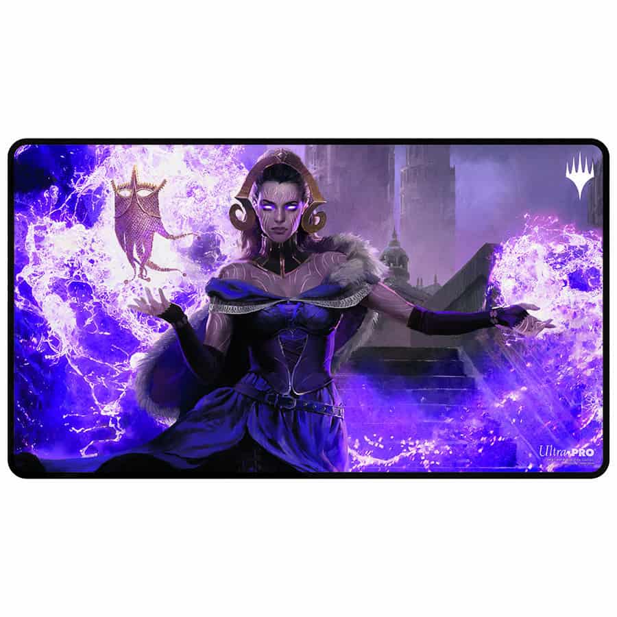 Double Masters 2022 Stitched Playmat - Liliana | Game Grid - Logan