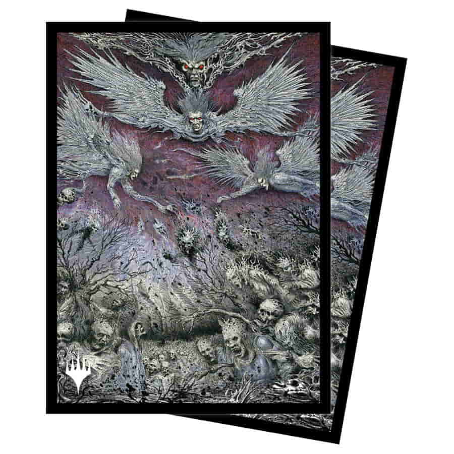 MTG Double Masters 2022 100ct Art Sleeves: Damnation | Game Grid - Logan