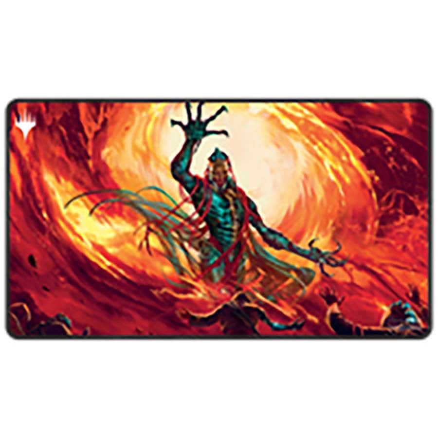 Brothers' War Playmat: Gix, Yawgmoth Praetor | Game Grid - Logan