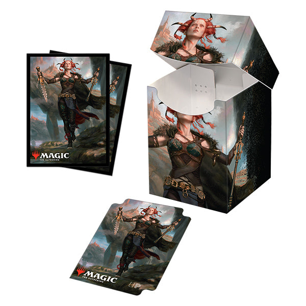 UltraPro Commander Legends Combo Deckbox & 100ct Sleeves - Jeska, Thrice Reborn | Game Grid - Logan