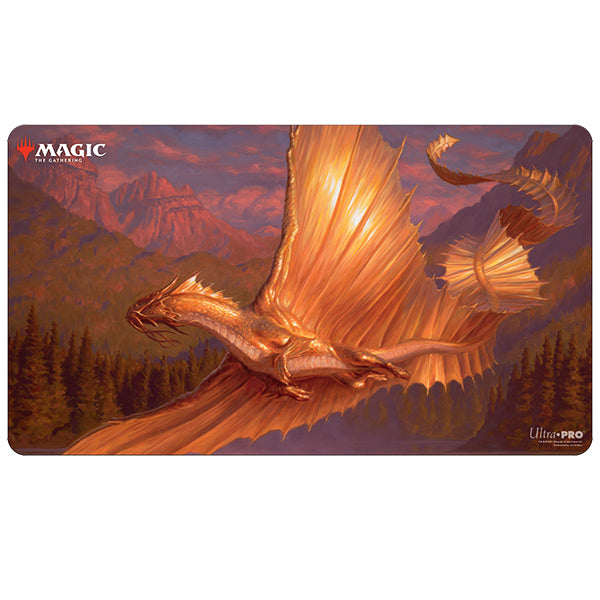 Adventures in the Forgotten Realms - Playmat (Adult Gold Dragon) | Game Grid - Logan