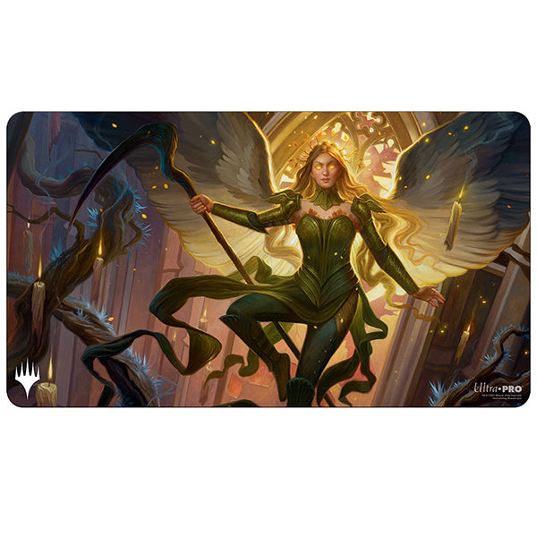 MTG Innistrad Midnight Hunt Playmat- Sigarda, Champion of Light | Game Grid - Logan