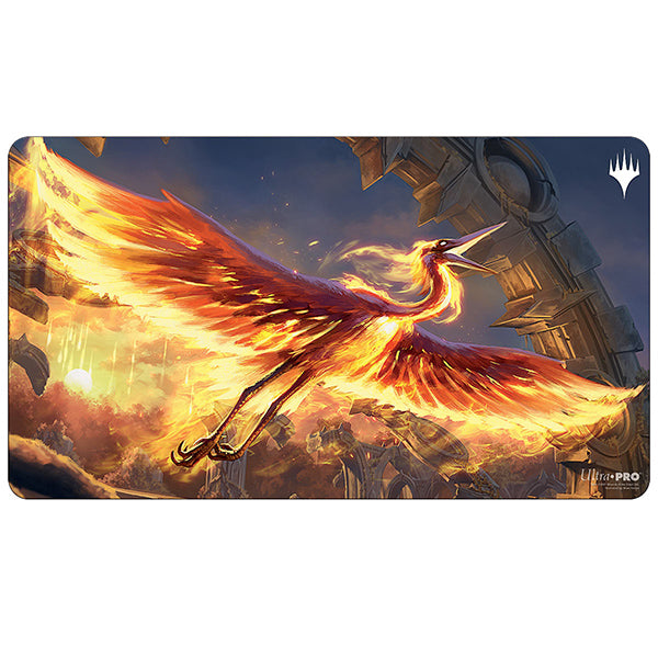 MTG Innistrad Midnight Hunt Playmat- Sunstreak Phoenix | Game Grid - Logan