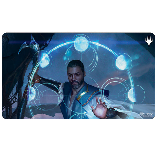 MTG Innistrad Midnight Hunt Playmat- Teferi, Who Slows the Sunset | Game Grid - Logan