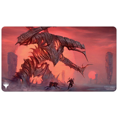 Phyrexia: All Will Be One Playmat - Red Sun's Twilight | Game Grid - Logan