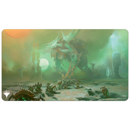 Phyrexia: All Will Be One Playmat - Green Sun's Twilight | Game Grid - Logan