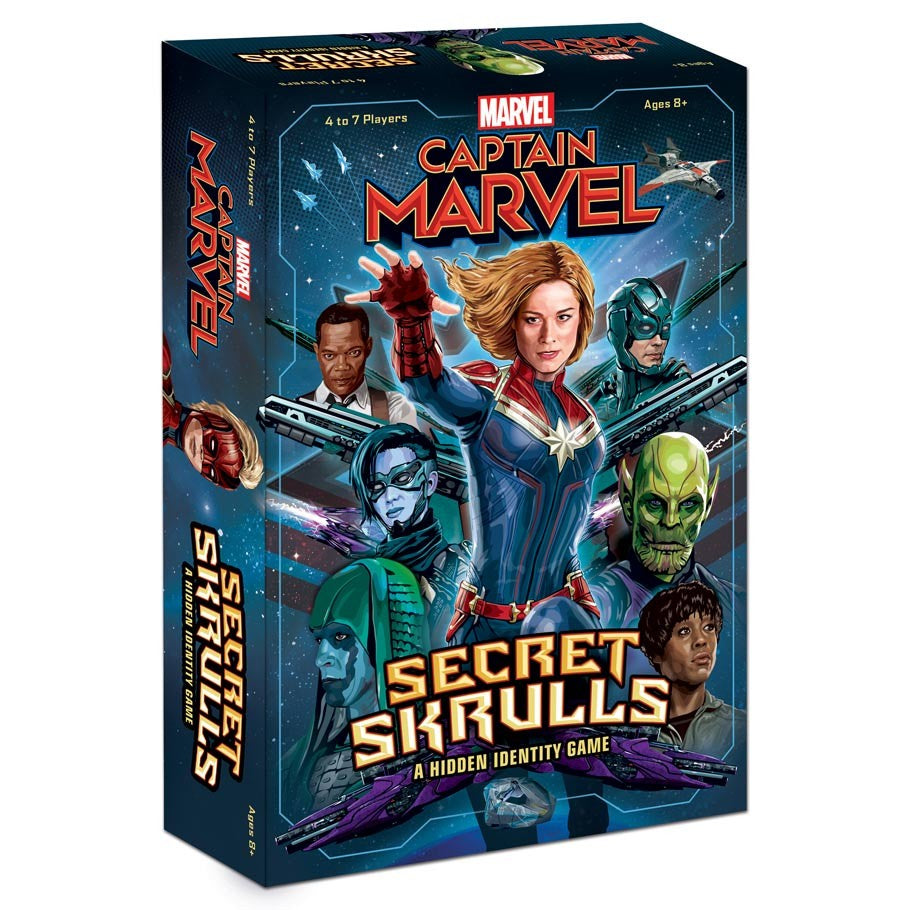 Captain Marvel Secret Skrulls Game | Game Grid - Logan