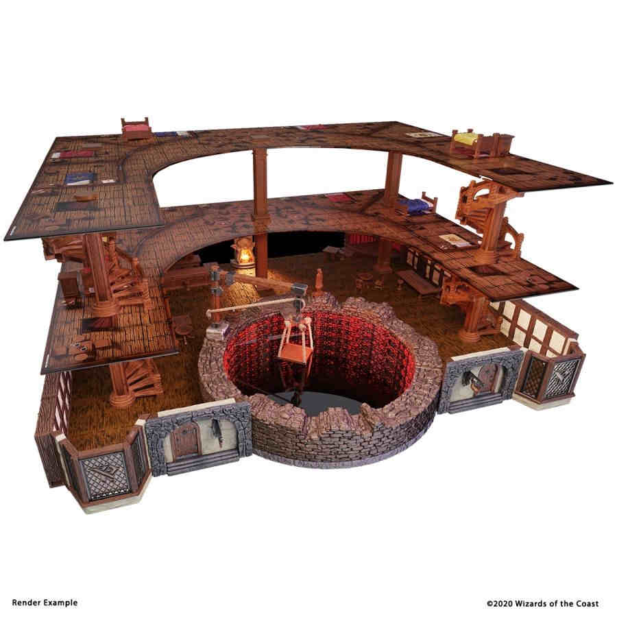 D&D Icons of the Realms Miniatures: The Yawning Portal Inn | Game Grid - Logan