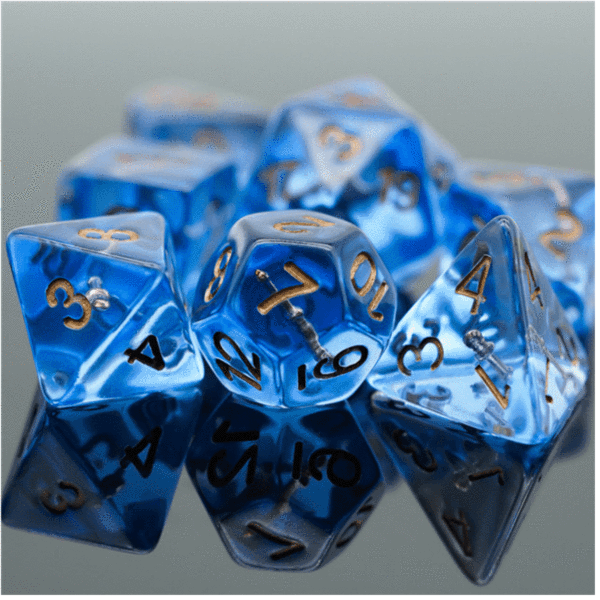 Wizard's Wand Class RPG Dice Set | Game Grid - Logan