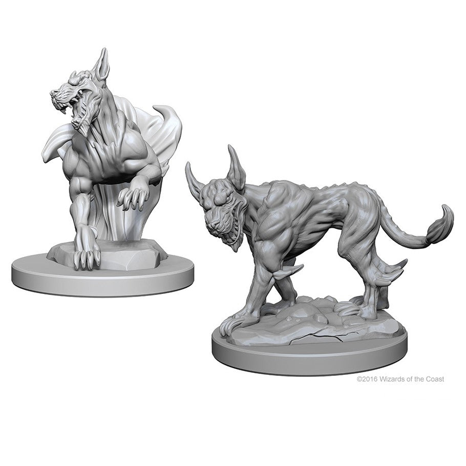 D&D Nolzur's Blink Dogs Mini (W1) | Game Grid - Logan