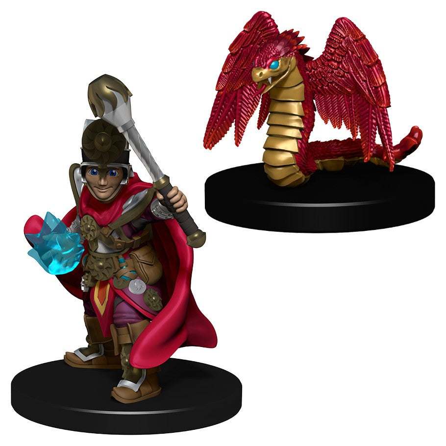 Wardlings - Boy Cleric with Winged Snake | Game Grid - Logan