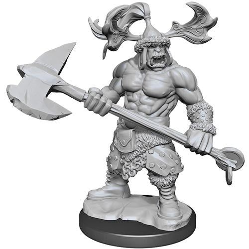 D&D Frameworks Mini (W01): Male Orc Barbarian | Game Grid - Logan