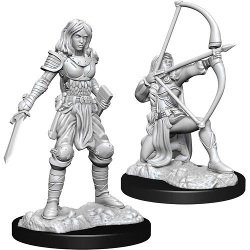 Pathfinder Mini (W15): Female Human Fighter | Game Grid - Logan