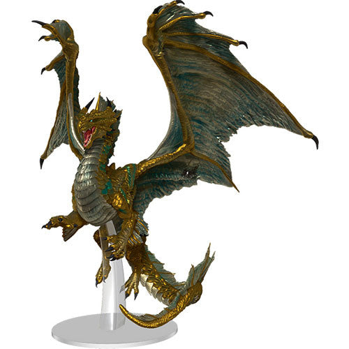 Adult Bronze Dragon Mini (Painted) | Game Grid - Logan