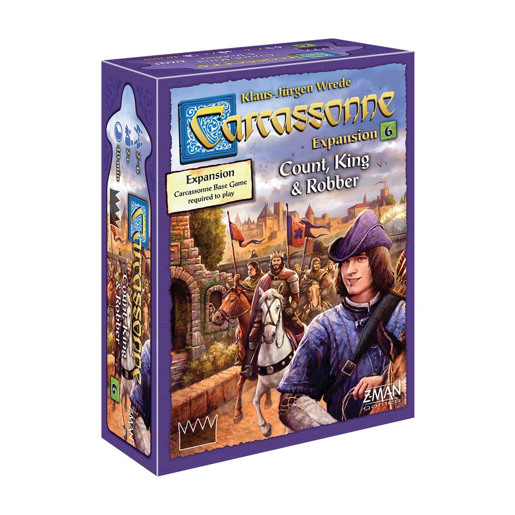 Carcassonne Expansion 6 Count, King and Robber | Game Grid - Logan